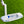 Load image into Gallery viewer, Brand New 009m SSS "Putter Studio" w/Single Milled Blue Tour Bombs @ 350g
