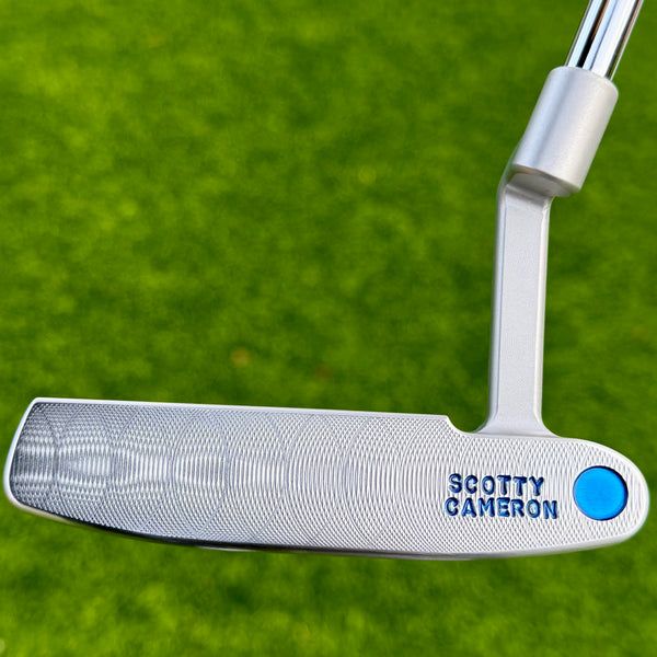 Brand New 009m SSS "Putter Studio" w/Single Milled Blue Tour Bombs @ 350g