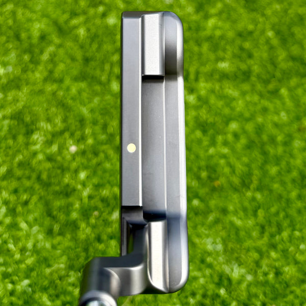 Brand New Black 009m SSS w/Scotty Dog Hand Stamp, Lime Green Paint & Matching Headcover