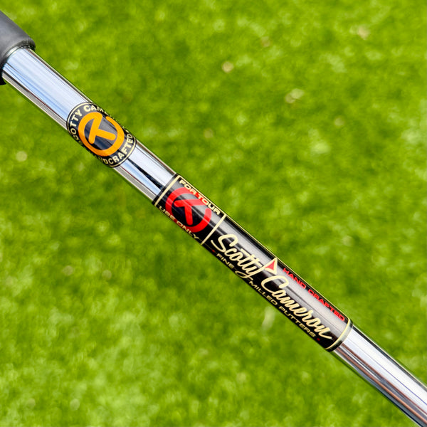 Brand New Black 009m SSS w/Scotty Dog Hand Stamp, Lime Green Paint & Matching Headcover