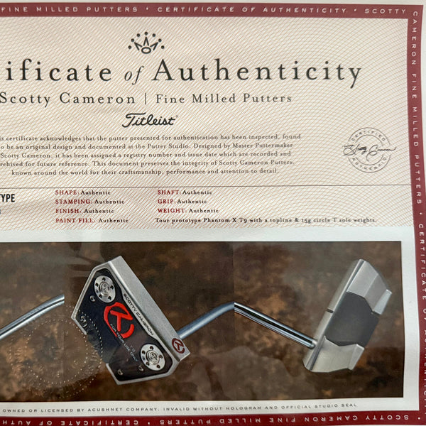 Brand New Phantom X T9 SSS w/Single Bend Shaft