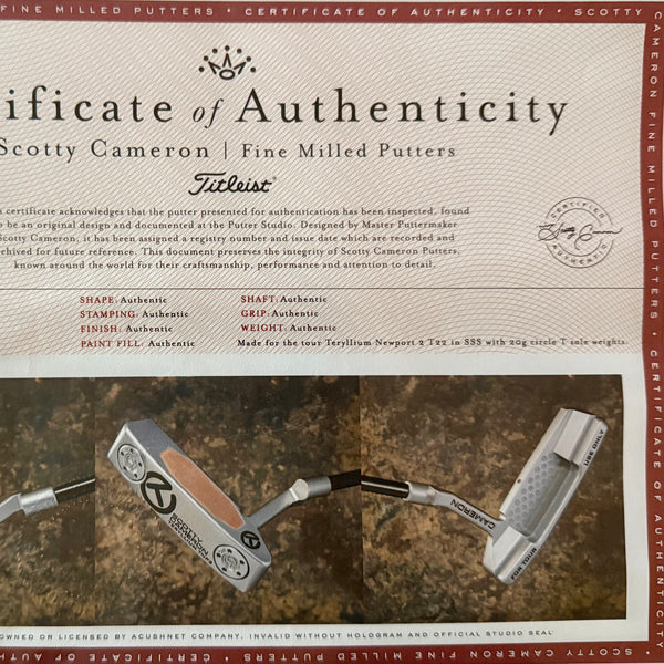 Brand New Brooks Koepka Style T22 Newport 2 Tour w/Teryllium Insert