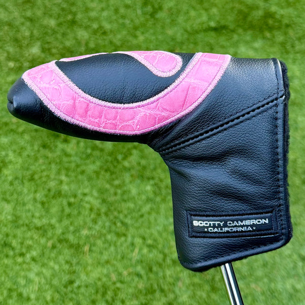 Scotty Cameron Circle T Pink Gator Blade Headcover
