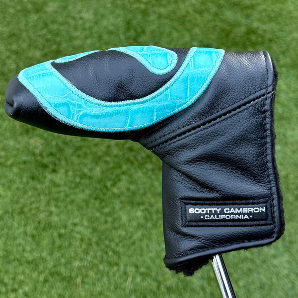 Scotty Cameron Circle T Tiffany Blue (Scotty Blue) Gator Blade Headcover