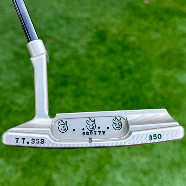 Chrome Bronze Timeless (TT) SSS w/3x Hot Head Harry Stamping & Black Tour Shaft