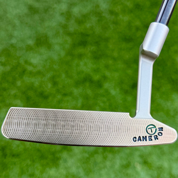 Chrome Bronze Timeless (TT) SSS w/3x Hot Head Harry Stamping & Black Tour Shaft