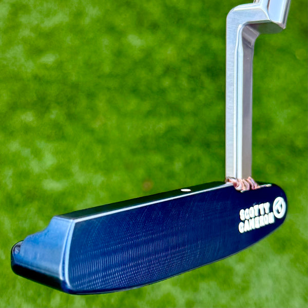 Brand New 2-Tone Chromatic Blue Scotydale 009m w/Tungsten Sole Weights & Welded Polished Neck