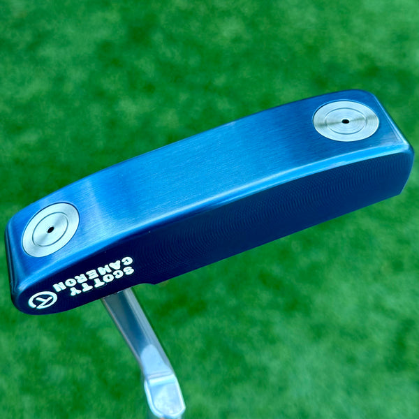 Brand New 2-Tone Chromatic Blue Scotydale 009m w/Tungsten Sole Weights & Welded Polished Neck
