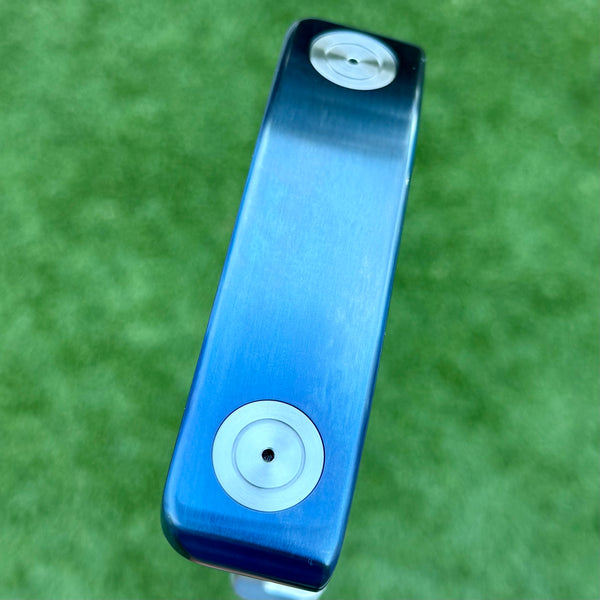 Brand New 2-Tone Chromatic Blue Scotydale 009m w/Tungsten Sole Weights & Welded Polished Neck