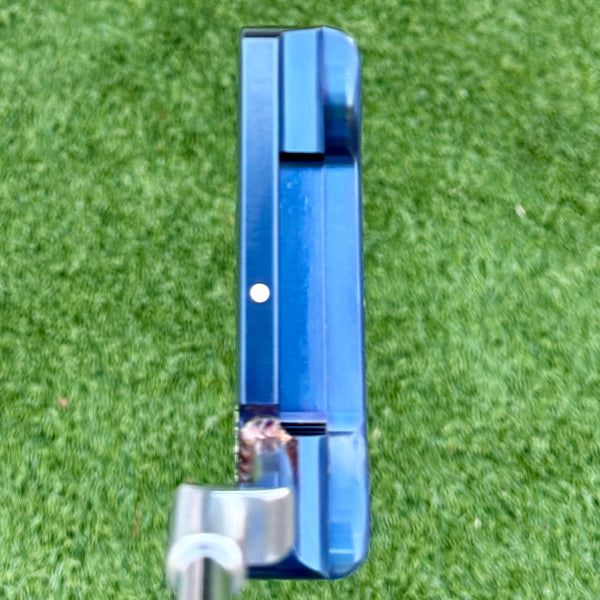 Brand New 2-Tone Chromatic Blue Scotydale 009m w/Tungsten Sole Weights & Welded Polished Neck