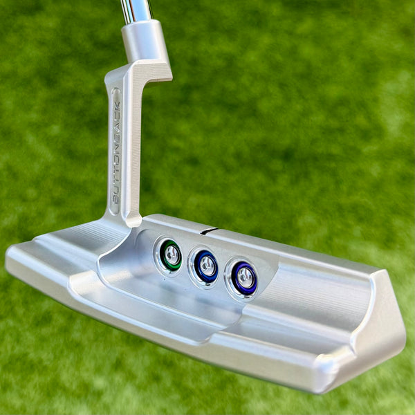 Brand New Buttonback Timeless + w/Teryllium Insert & Multi Color Paint Fill