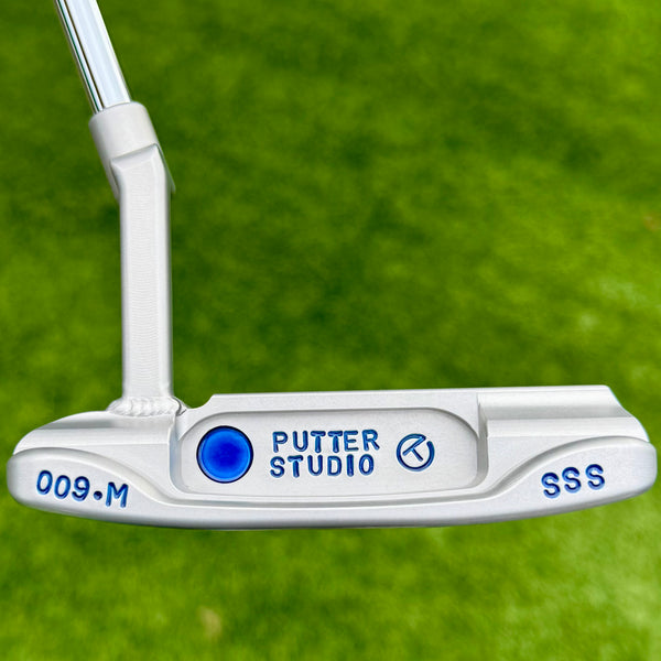 Brand New 009m SSS "Putter Studio" w/Welded Neck & Single Milled Blue Tour Bombs @ 350g