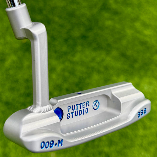 Brand New 009m SSS "Putter Studio" w/Welded Neck & Single Milled Blue Tour Bombs @ 350g