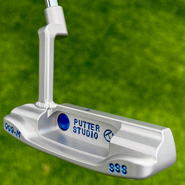 Brand New 009m SSS "Putter Studio" w/Welded Neck & Single Milled Blue Tour Bombs @ 350g