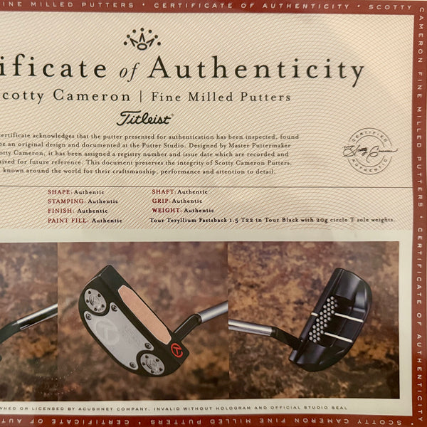 Brand New T22 Teryllium Tour Fastback 1.5 in Black Finish w3x Alignment Aid