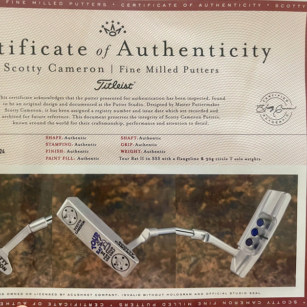 Brand New Tour Rat 2 SSS w/Purple Paint Fill